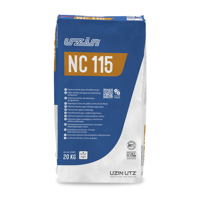 UZIN NC 115 Faserarmierte gipsgebundene Ausgleichsmasse 20 kg