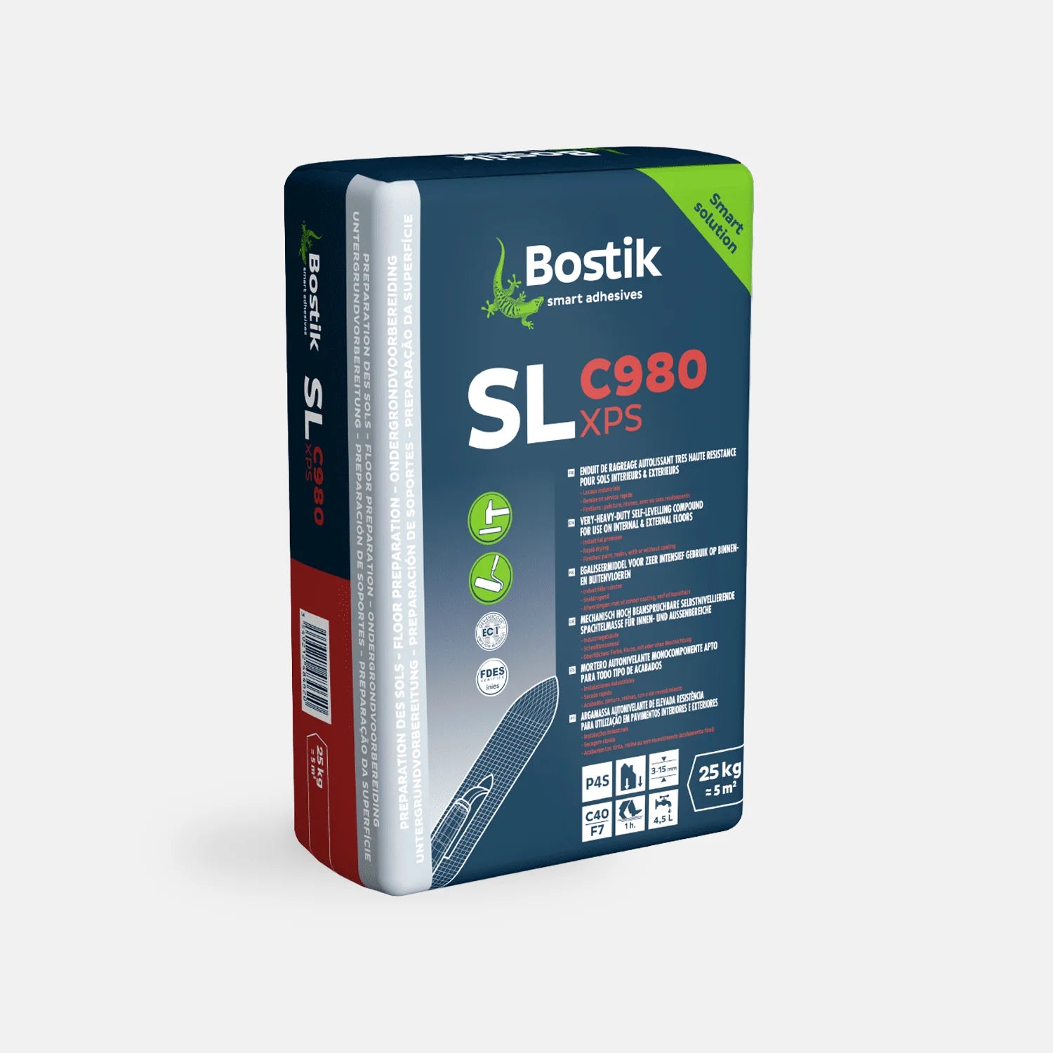 Bostik SL C980 XPS Industrielle Ausgleichsmasse 25 kg (3-15 mm)